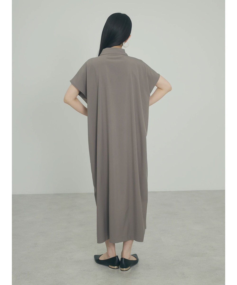 Green Parks ａ．タックプリーツシャツワンピース 