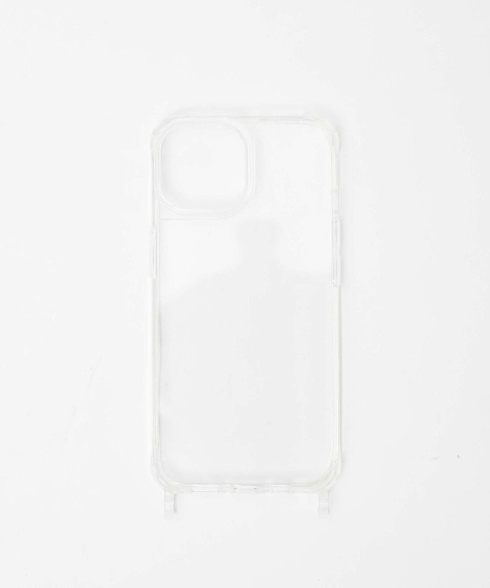 WEGO ストラップホール付きクリアiphoneケース 
