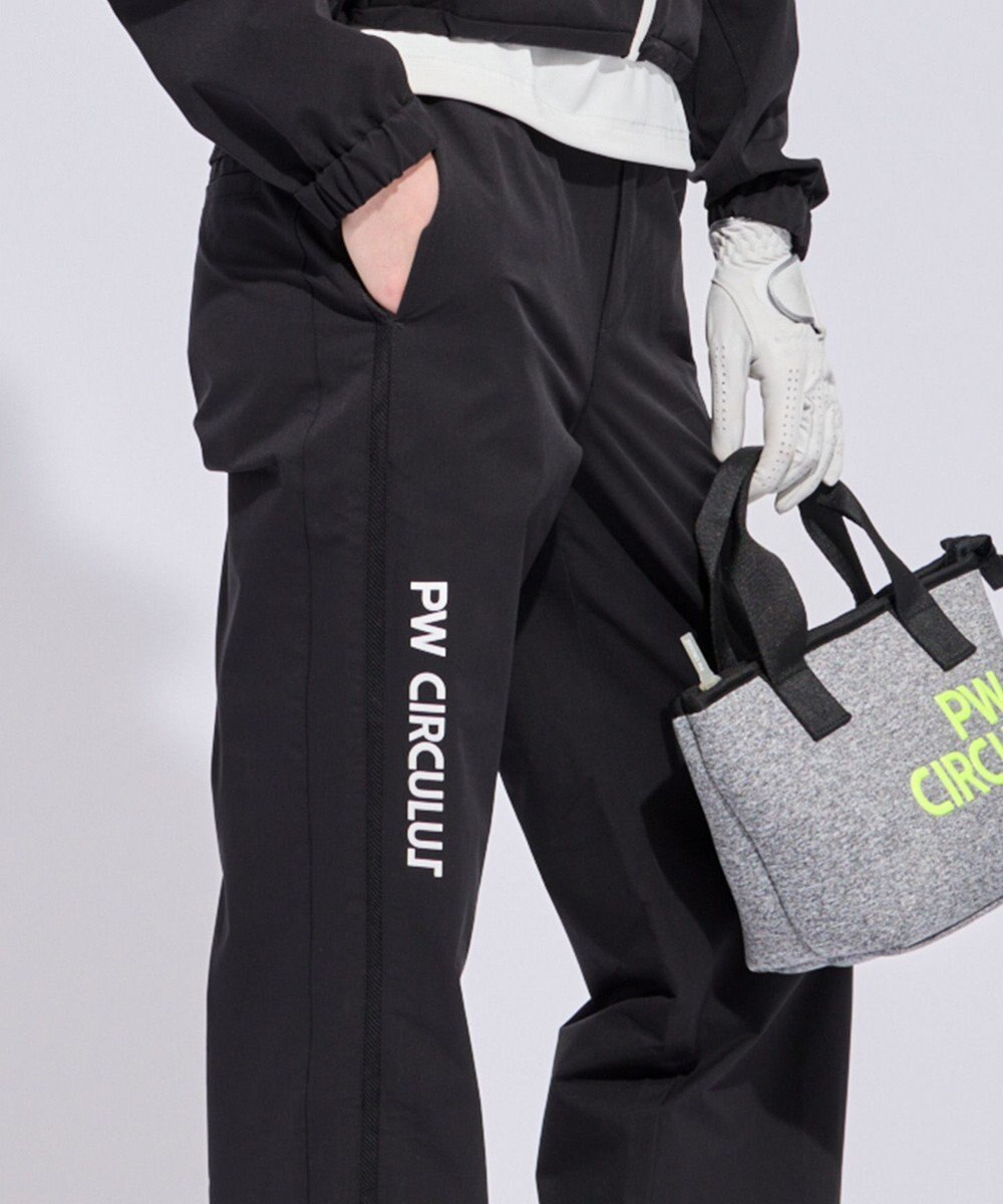 PW CIRCULUS 【花粉がつきにくい】【WOMEN】セミワイドパンツ ゴルフウェア レディース 