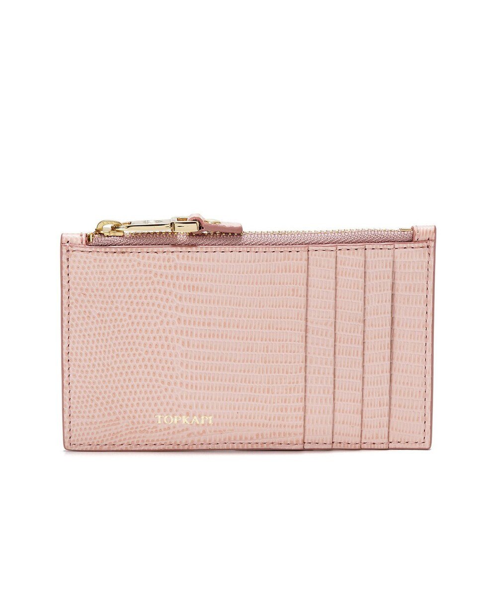 TOPKAPI 【TOPKAPI】イタリアンレザー リザード型押し フラグメントケース LUCIA ルチア 