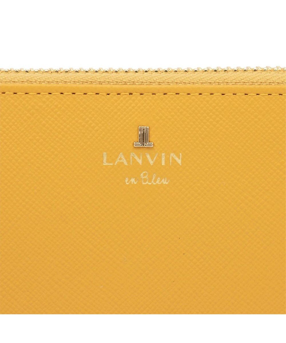 LANVIN en Bleu リュクサンブールカラー ラウンド長財布 
