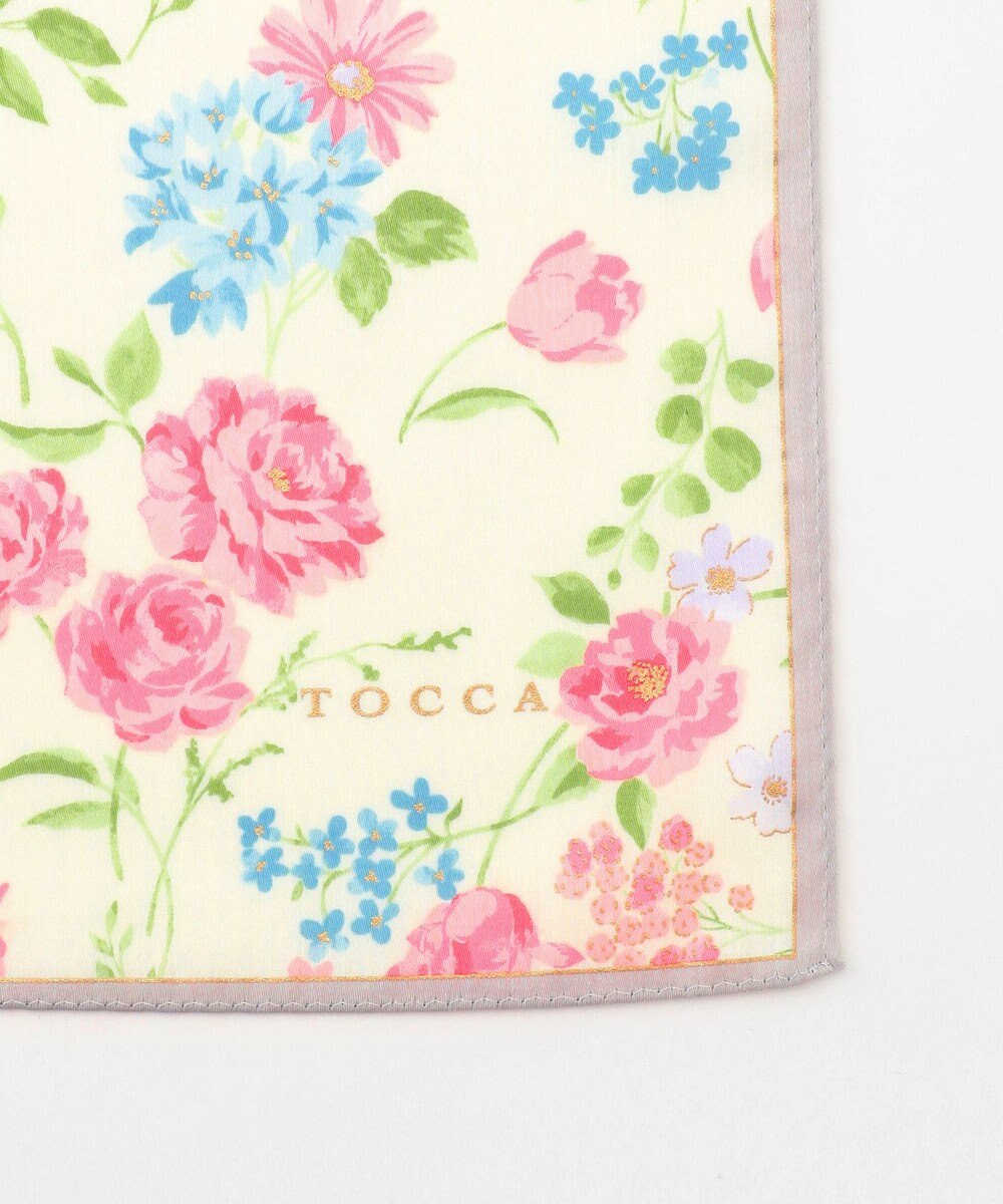TOCCA BRIGHT FLOWERS HANDKERCHIEF ハンカチ 