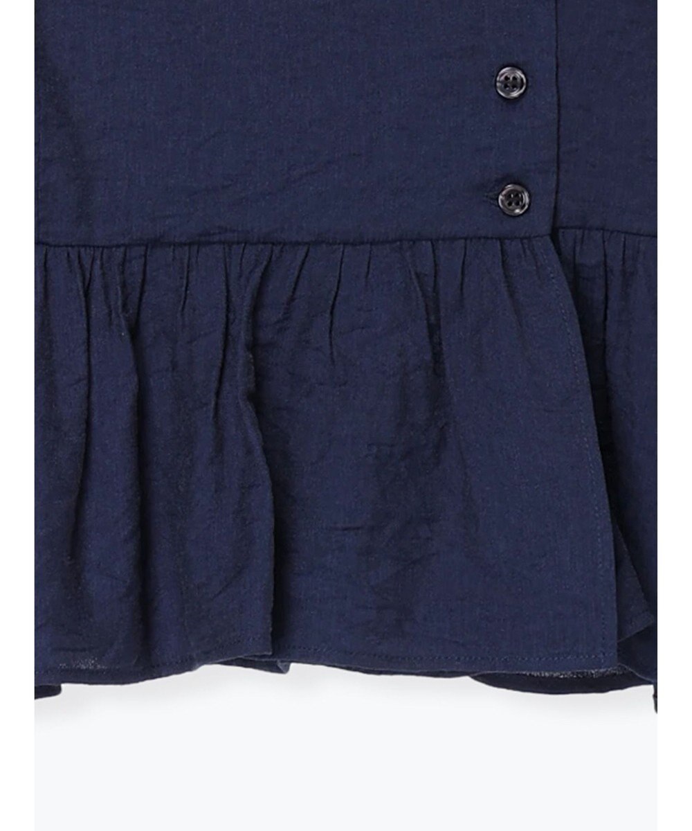 Te chichi ラッフルフリルペプラムブラウス 