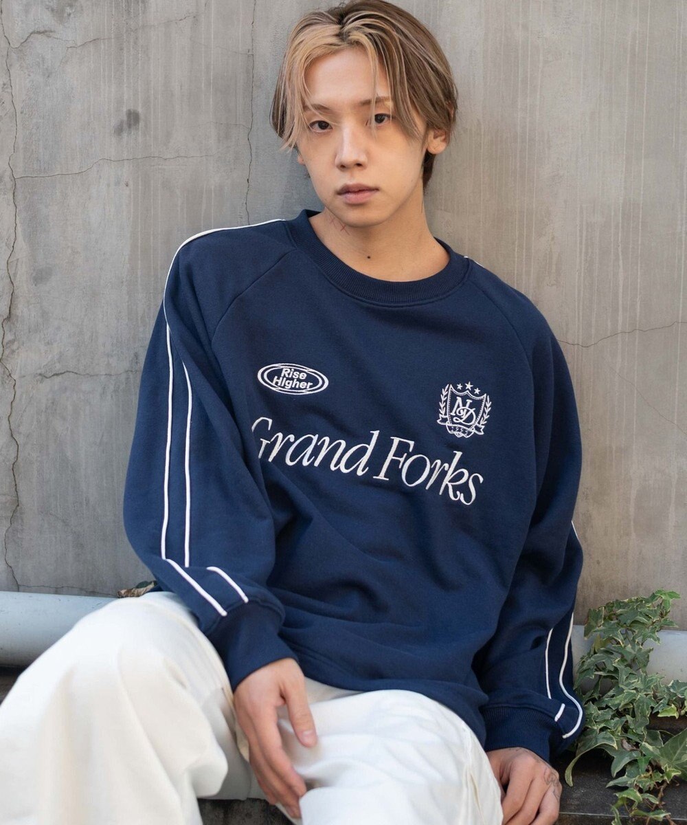 WEGO 【ユニセックス着用ITEM】ショートドロストラインプルオーバー 