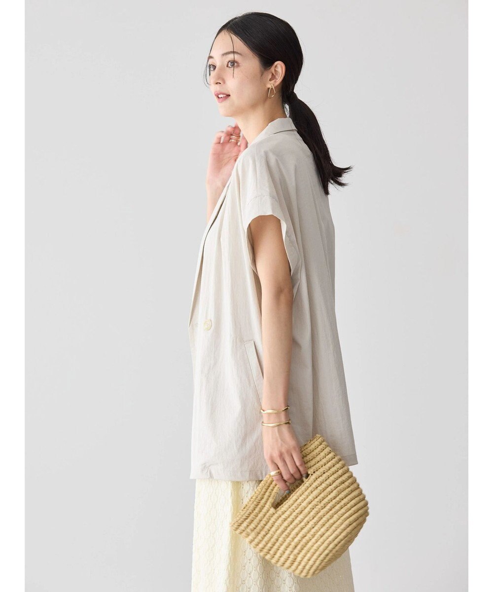 AMERICAN HOLIC 接触冷感Ｗボタンジレ 