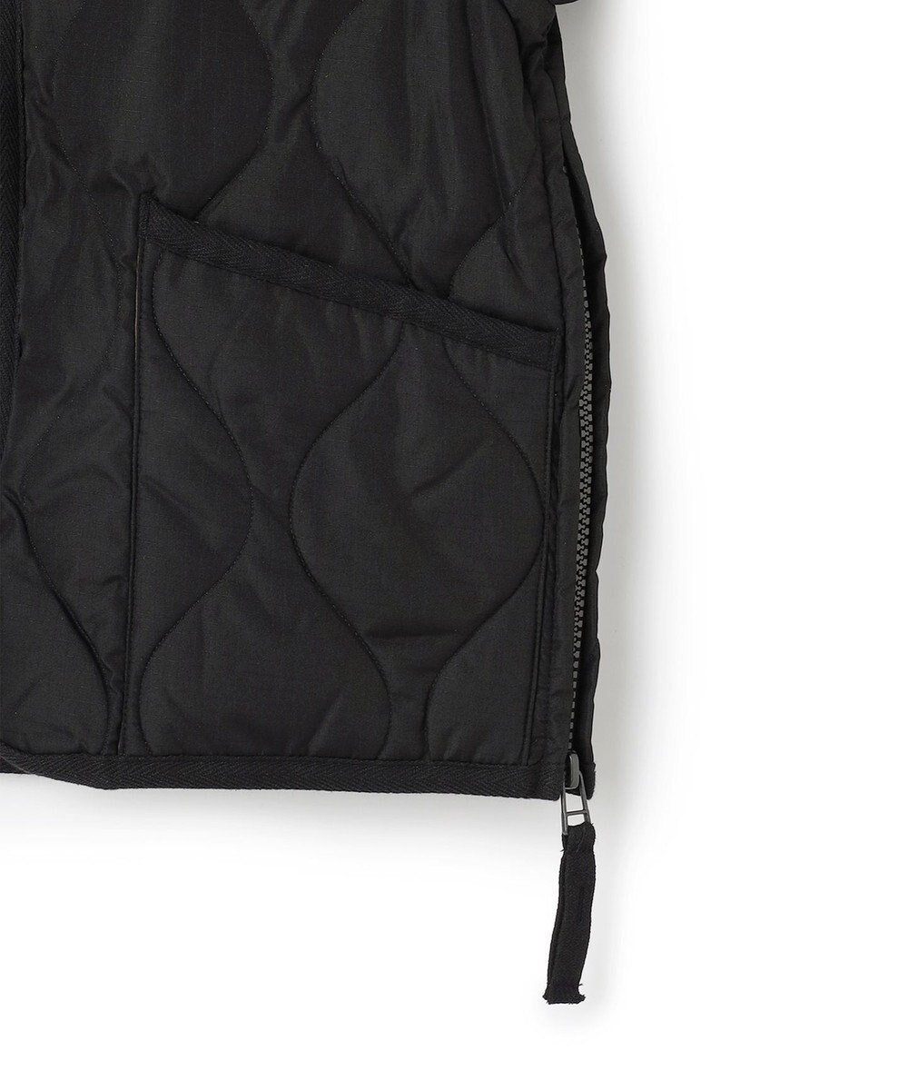 UNFILO 【120-150cm】TAION ミリタリーZIP Vネック ダウンジャケット(UNISEX) 