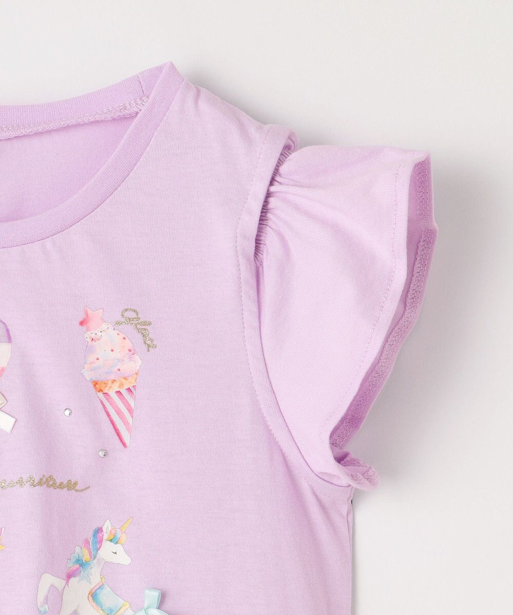 ANY KIDS スイーツ オン・オフショルダー Tシャツ 