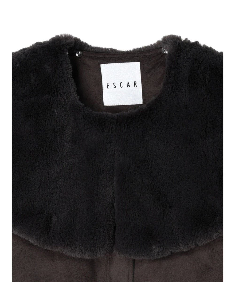 Green Parks ■ＥＳＣＡＲ　フラッフィーケープ付ショートコート 