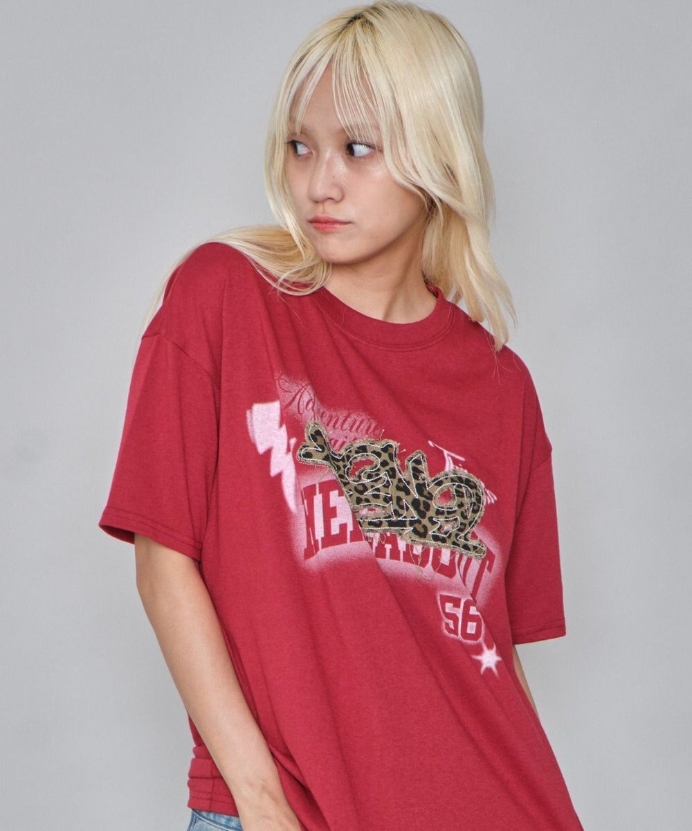 WEGO 【ユニセックス着用ITEM】パターンアップリケグラフィックT（SS） 