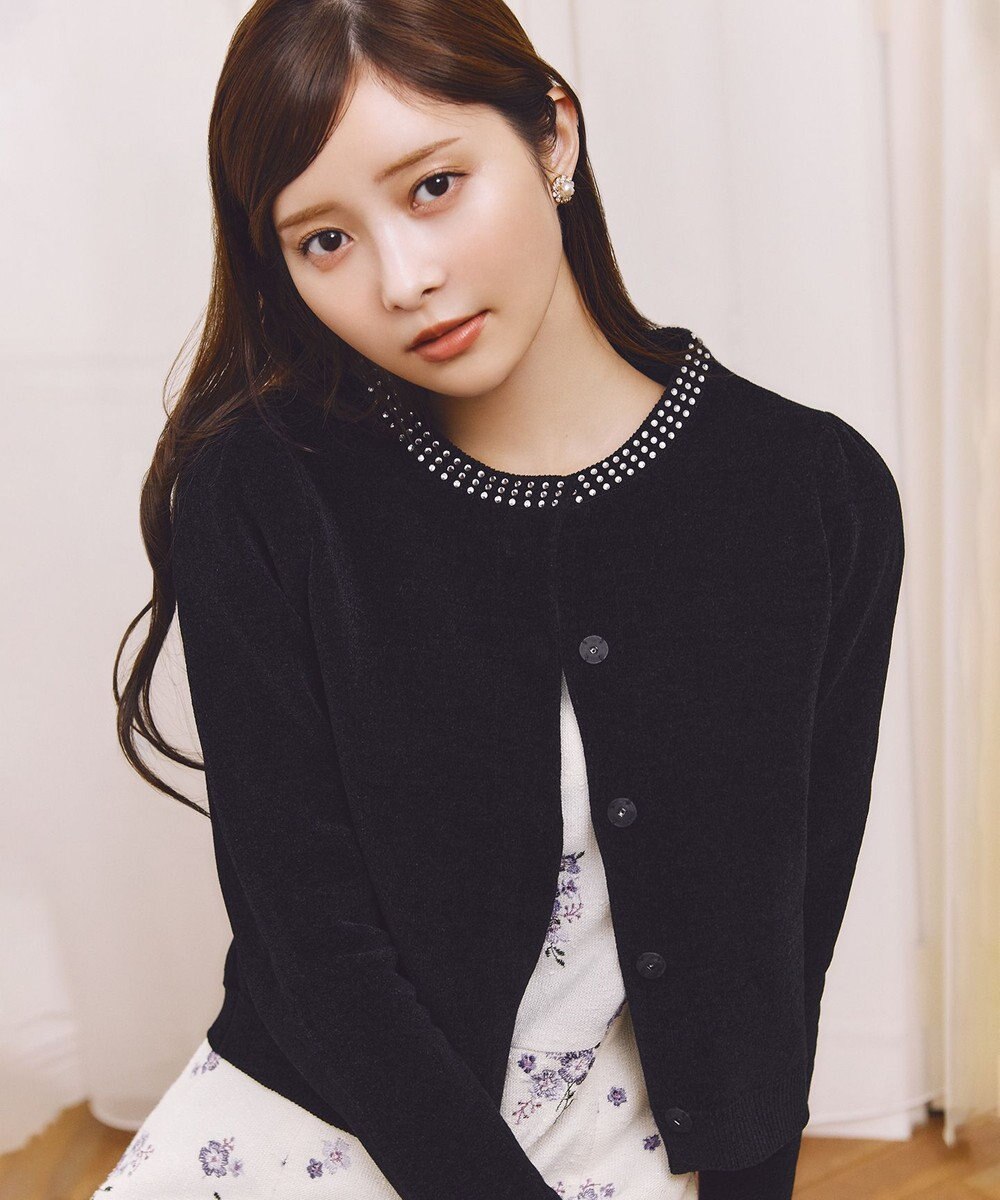 TOCCA MIDNIGHT VELVET ニットジャケット 