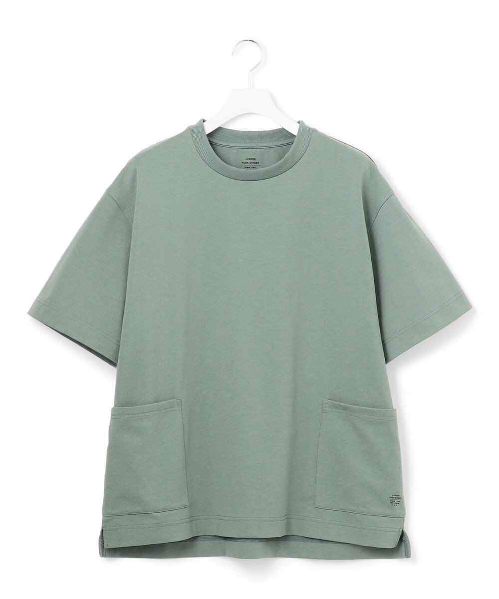 J.PRESS YORK STREET 【UNISEX】ワンポイントプリント Tシャツ 