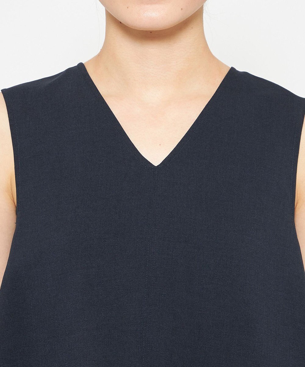 uncrave ウォッシャブルドライサップ テントラインブラウス 