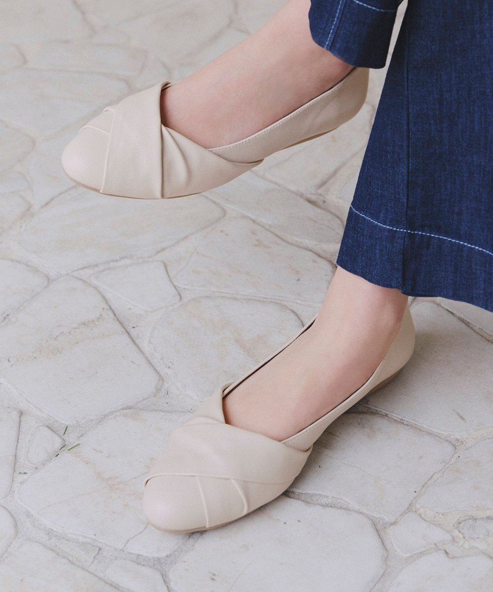 Tiaclasse 【安田美沙子さん/小倉優子さん着用】捻りデザインパンプス 