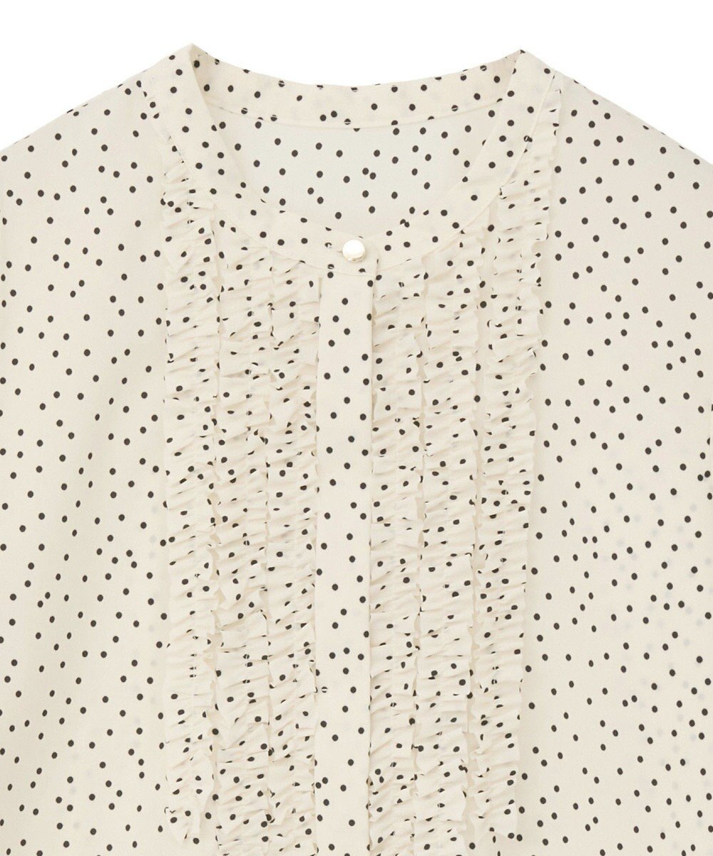 YECCA VECCA フリルデザインブラウス 