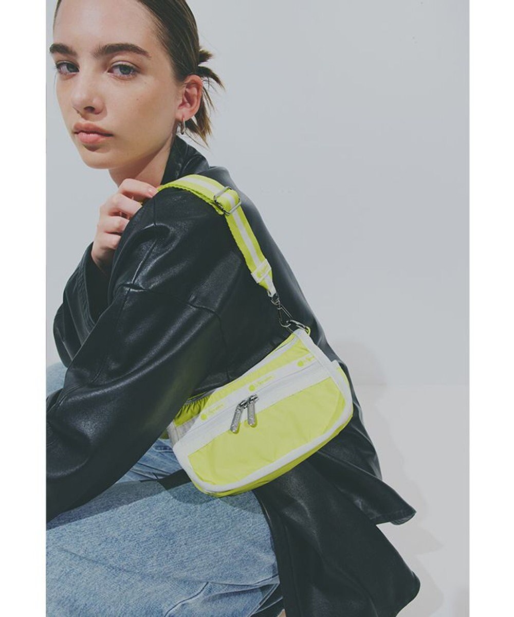 LeSportsac SMALL LOAF CROSSBODY/スペクテイターライムライト 