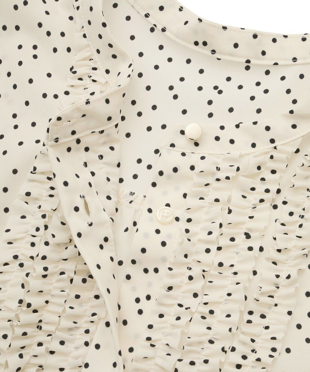 YECCA VECCA フリルデザインブラウス 