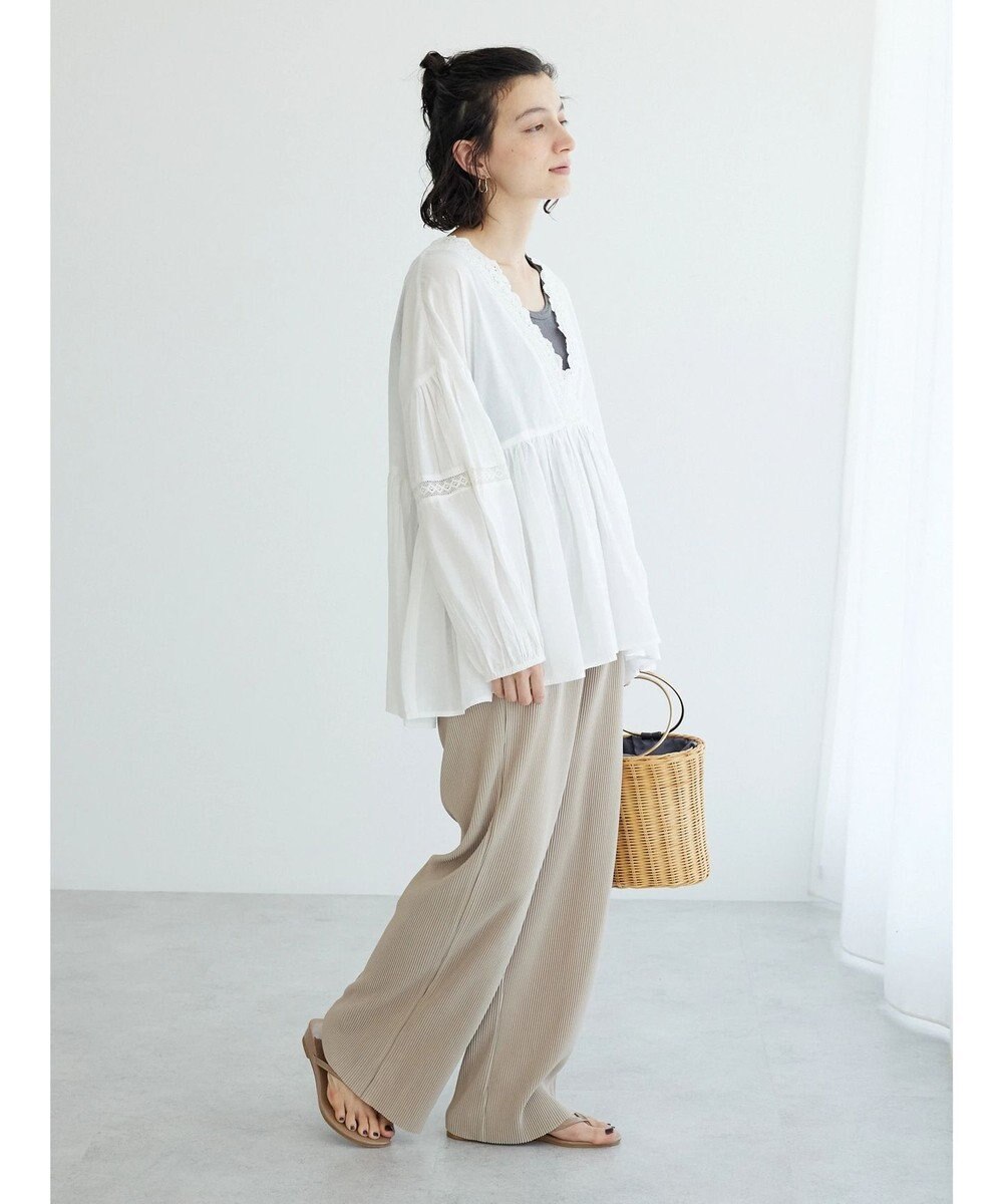 CRAFT STANDARD BOUTIQUE カットプリーツパンツ 