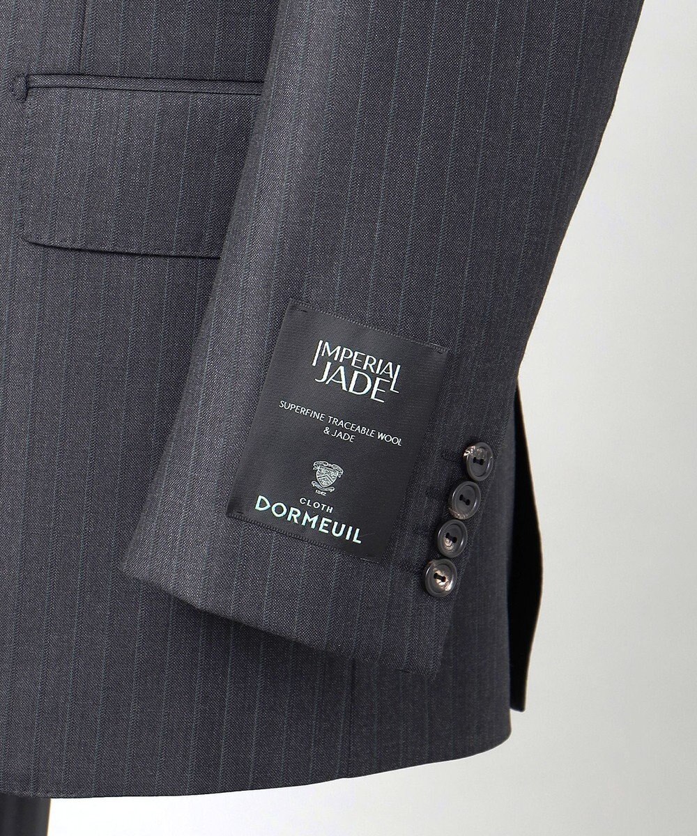 GOTAIRIKU GOLD LABEL/WEB&一部店舗限定【DORMEUIL/ドーメル】インペリアルジェイド 通年スーツ(グレー) 