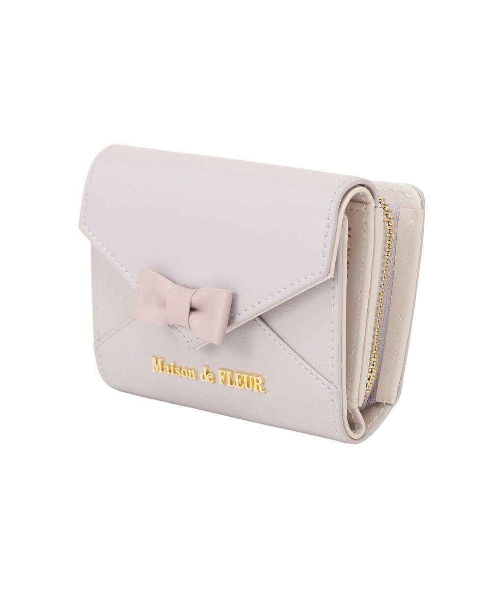 Maison de FLEUR レター型ウォレット 