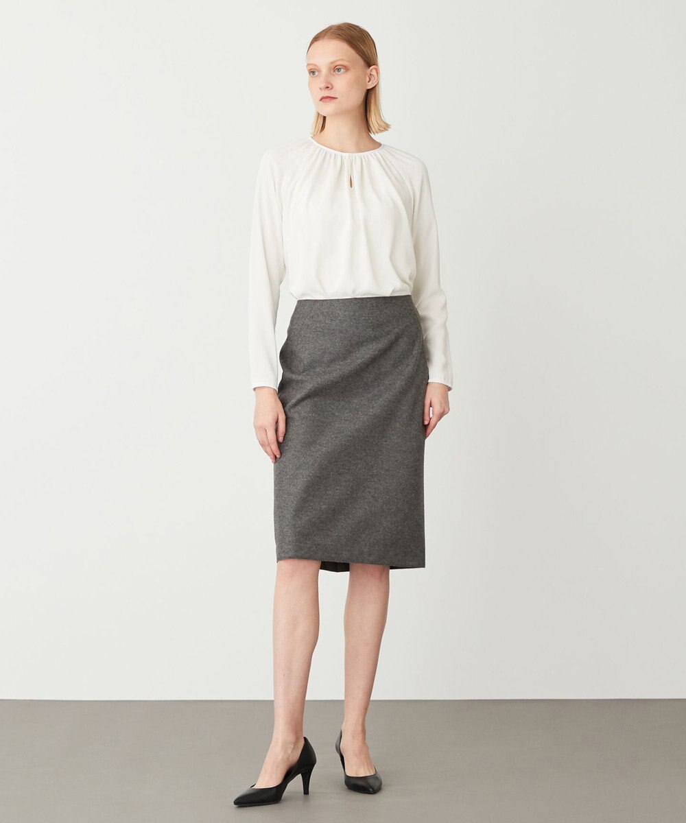 BEIGE， 【L-size】ALINE / ロングスリーブブラウス 