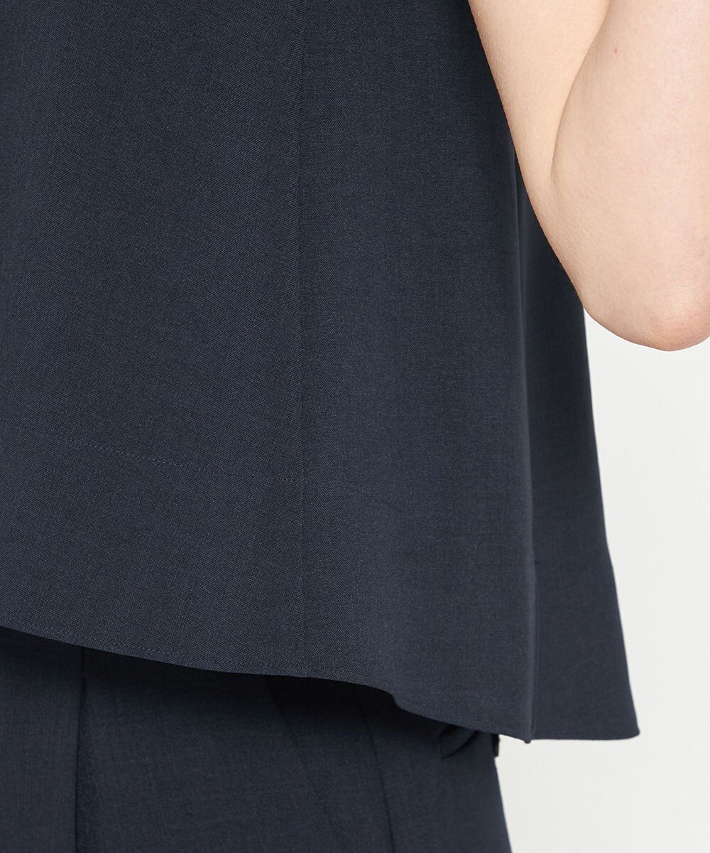 uncrave ウォッシャブルドライサップ テントラインブラウス 