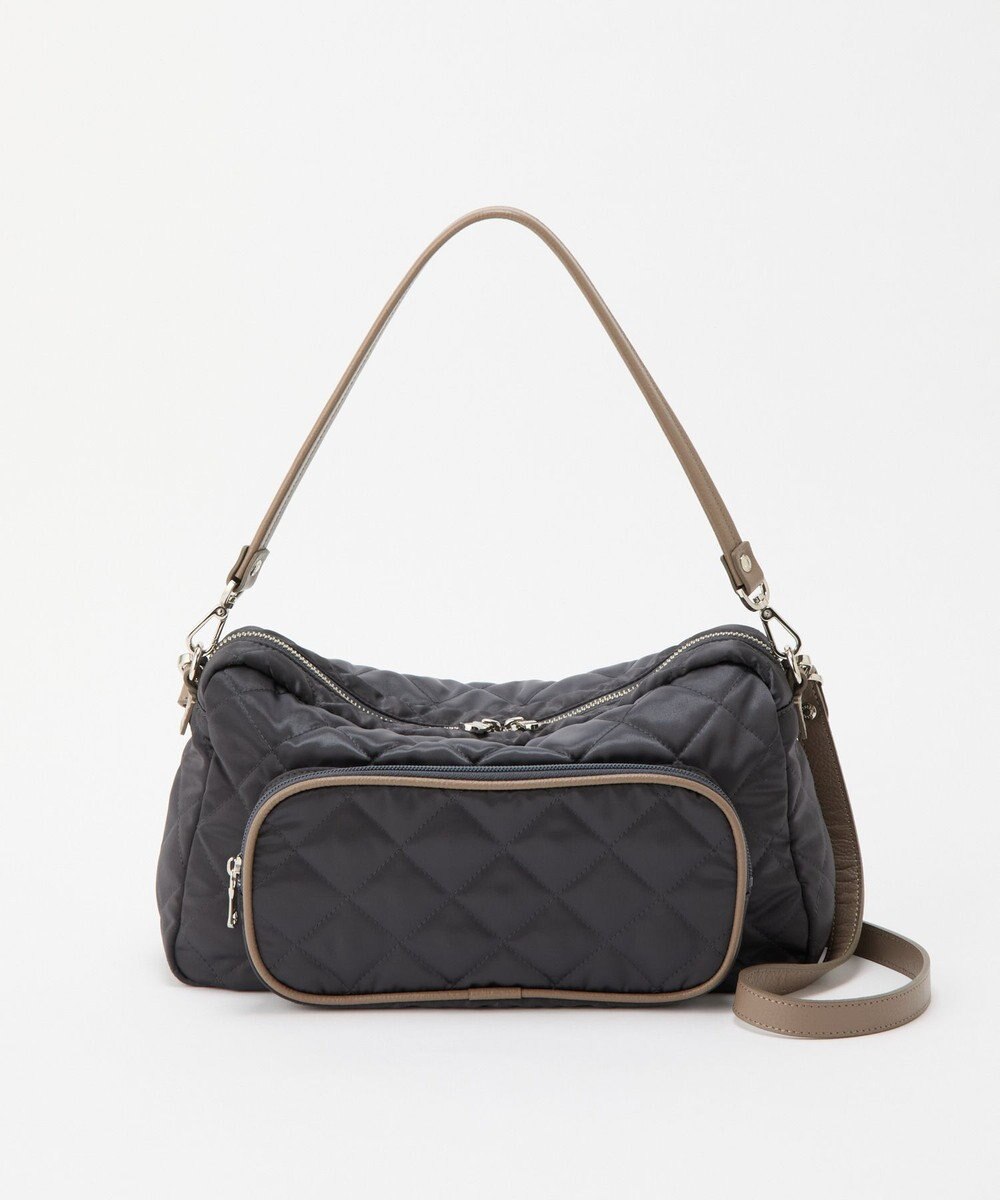 russet 【2025AW新作】キルティング横長2WAYショルダーバッグ(SF-258) 