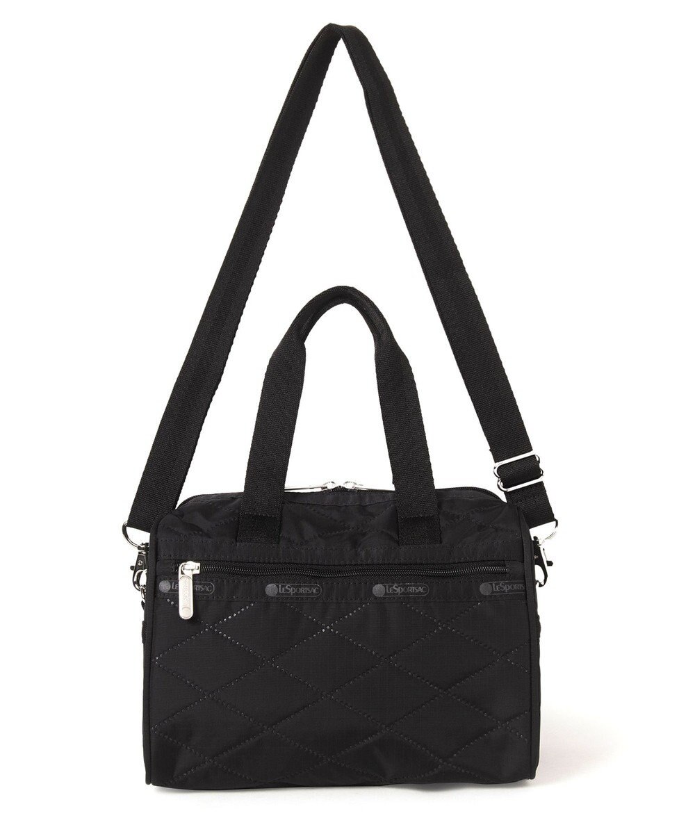 LeSportsac EVERYDAY SM SATCHEL/ブラッククロスデボス 