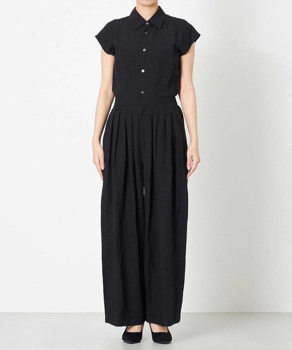 NAVE 【Nave】ヴィスコースリネン ジャンプスーツ 