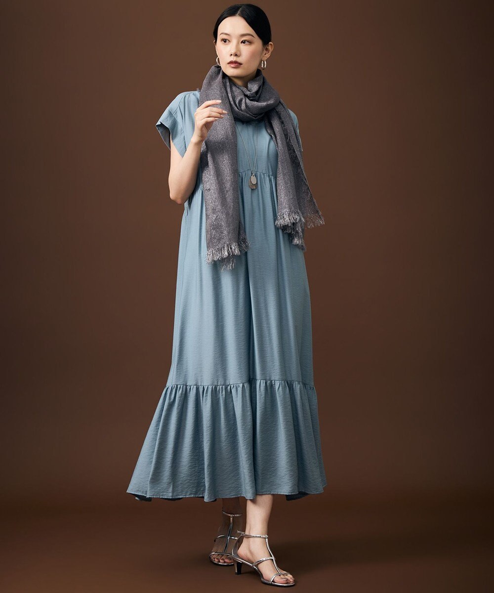 自由区 【SHIHOさん着用・ワンポイントアイテム】オーバルアセチメタル ネックレス 