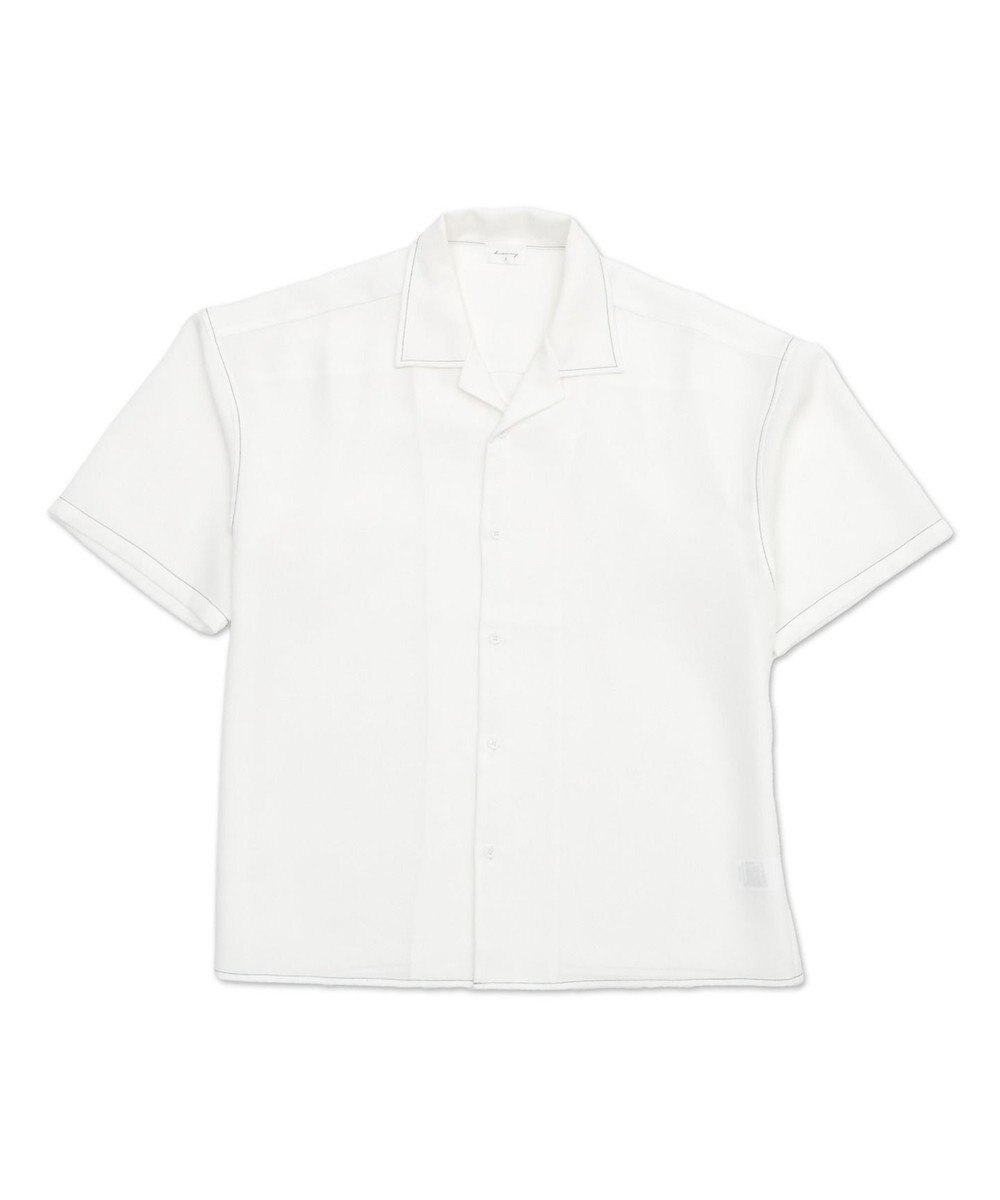 WEGO 【速乾/しわになりにくい/MLサイズ展開】ドライポリオープンカラーシャツ（SS） 
