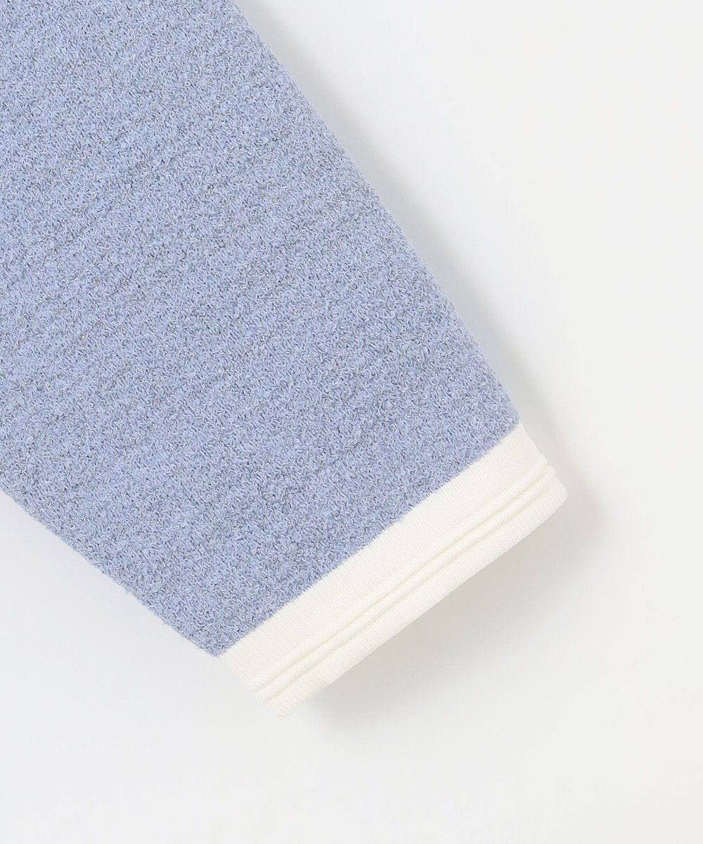 ANY SIS バイカラーラメニット カーディガン 