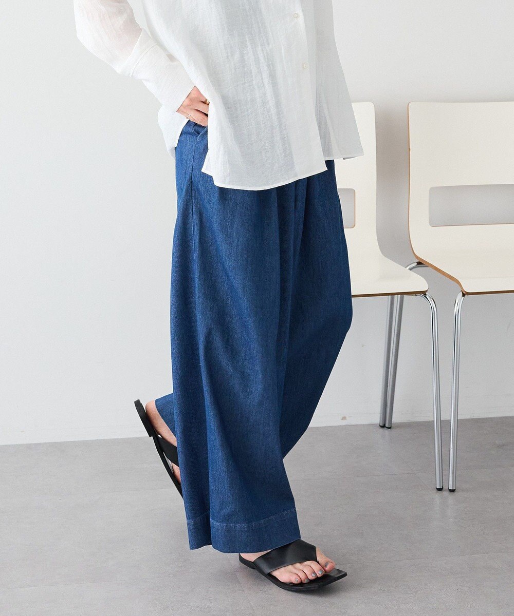 CRAFT STANDARD BOUTIQUE 3タックデニムパンツ 