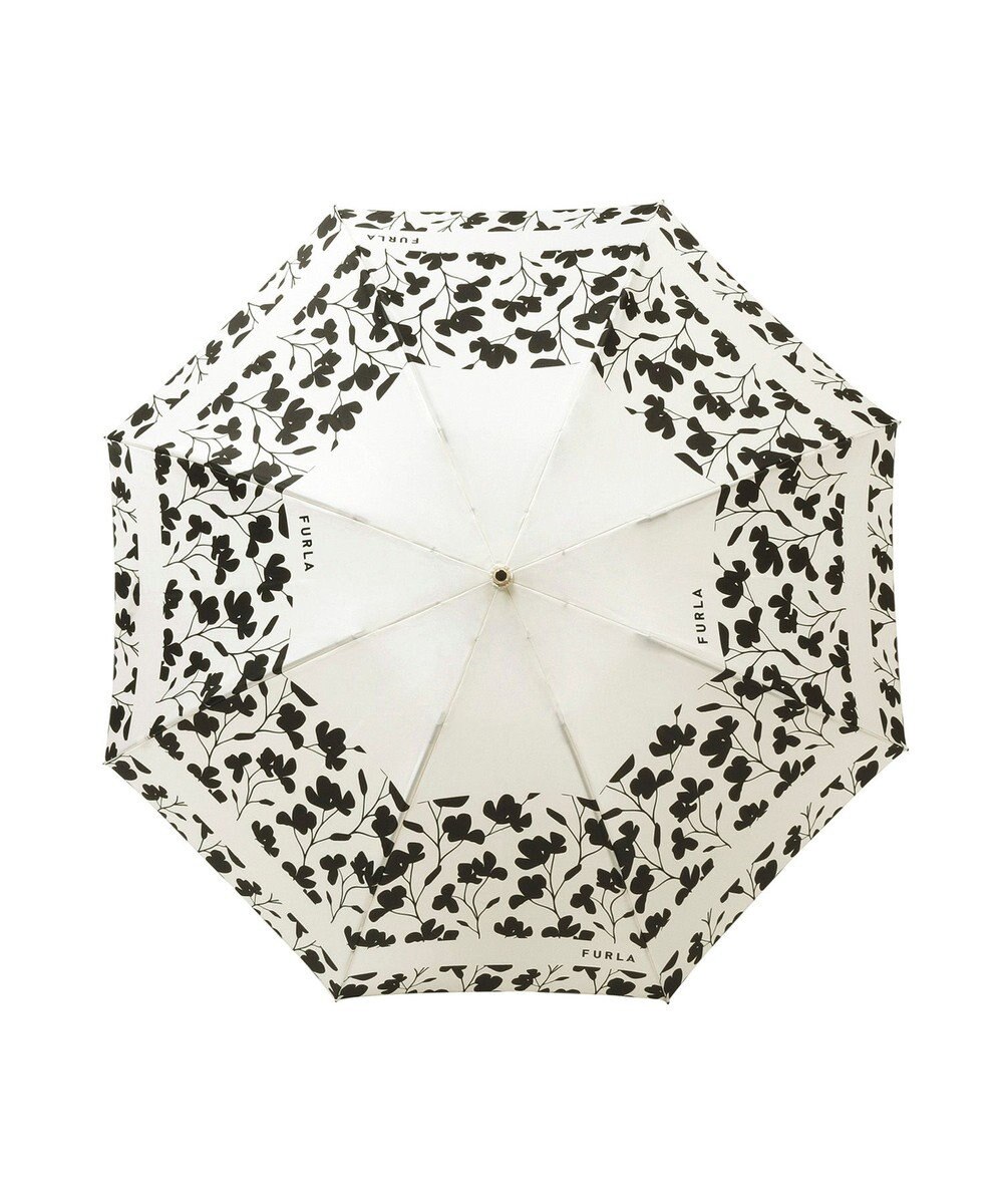 MOONBAT 【折りたたみ雨傘】フルラ (FURLA)  カメリア 折りたたみ傘 UV 
