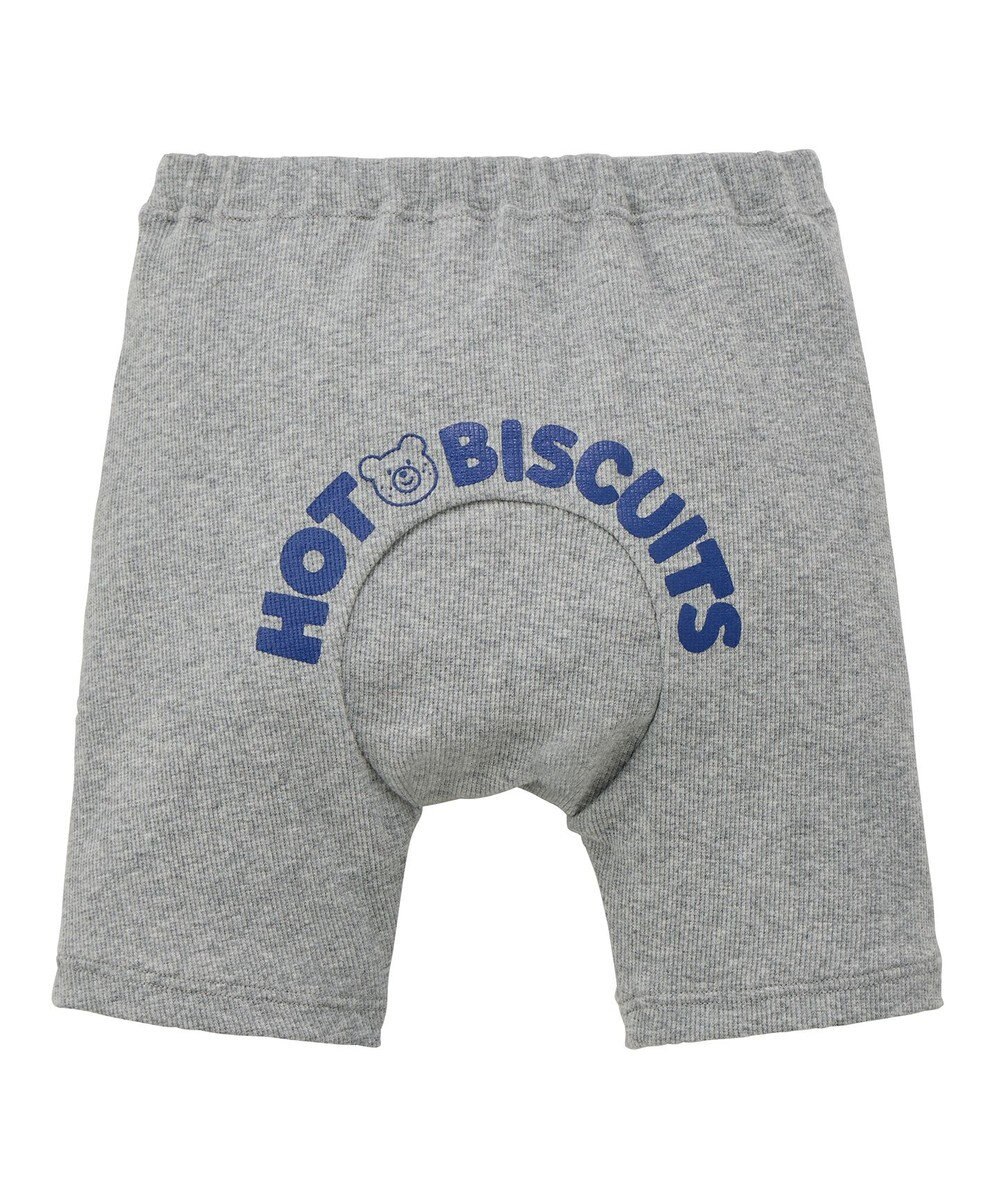 MIKI HOUSE HOT BISCUITS 【70-100cm】ロゴシリーズ 6分丈ハーフパンツ 