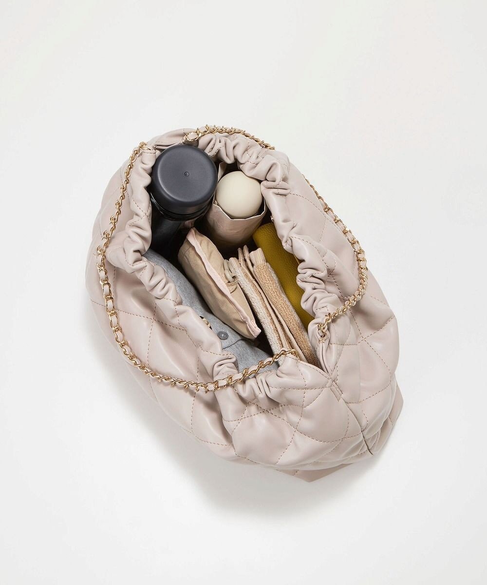 TOPKAPI 【TREASURE TOPKAPI】フェイクレザー キルティング チェーン ショルダー バッグ 