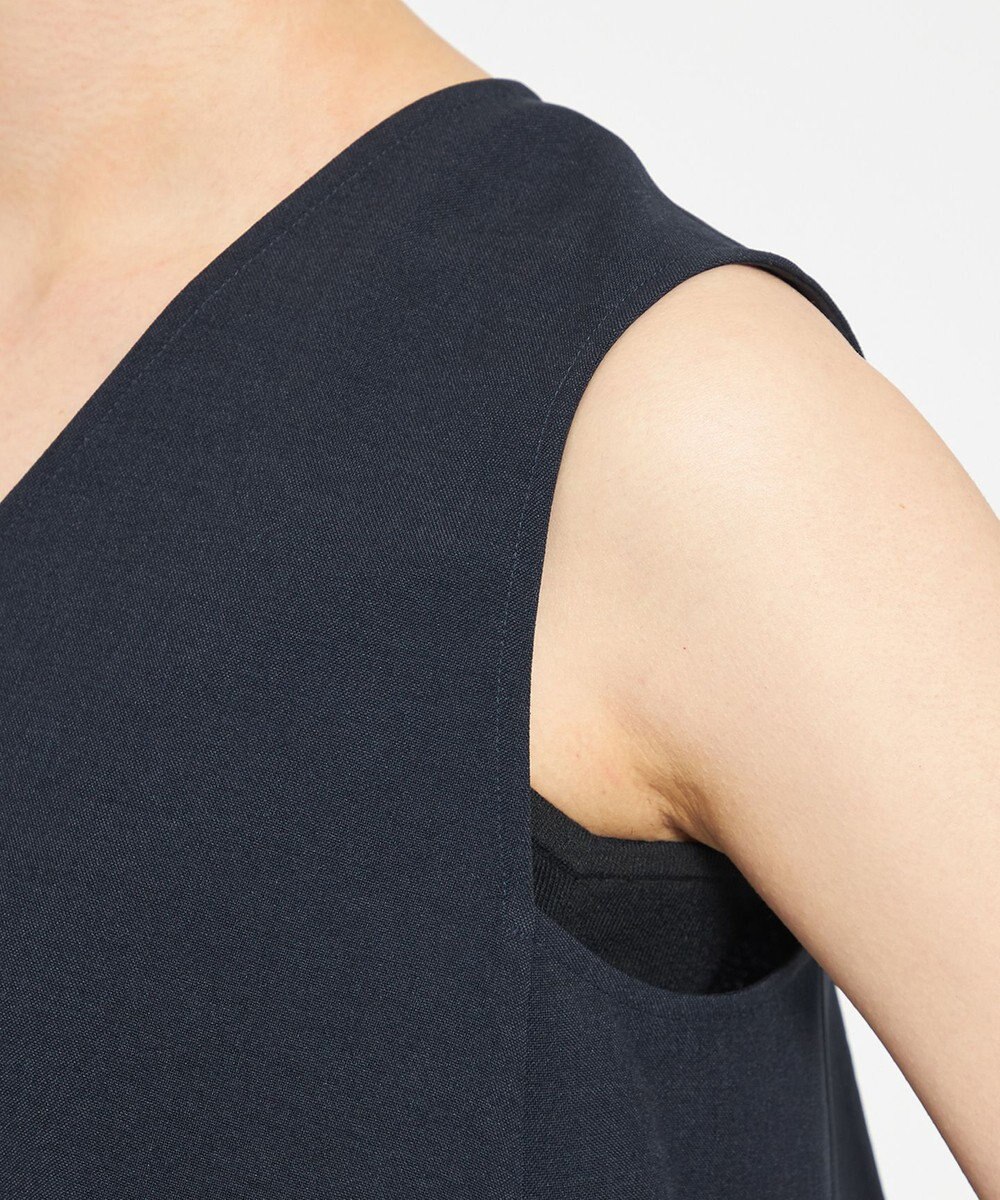 uncrave ウォッシャブルドライサップ テントラインブラウス 