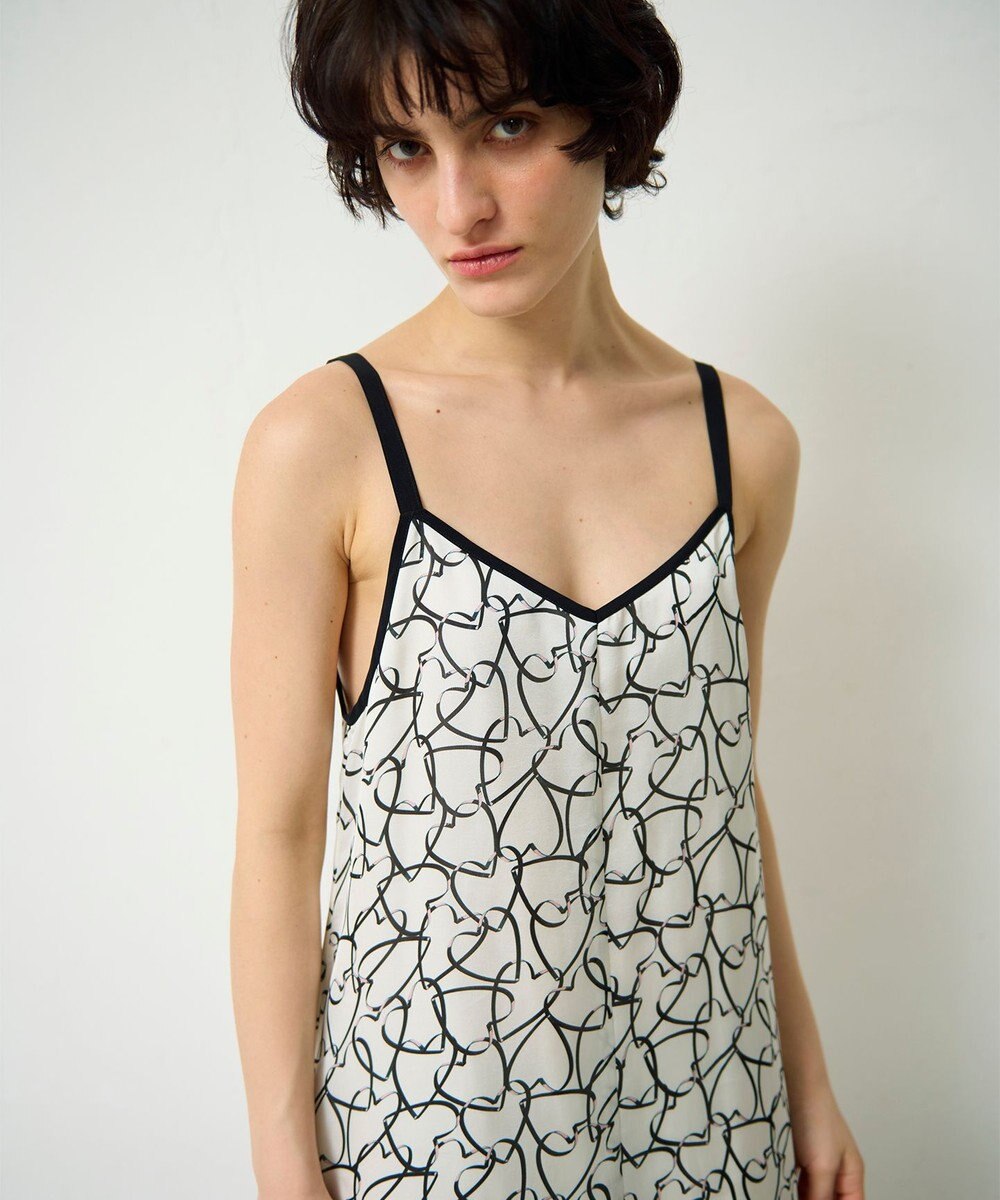 GRACE CONTINENTAL ラインハートキャミワンピース 