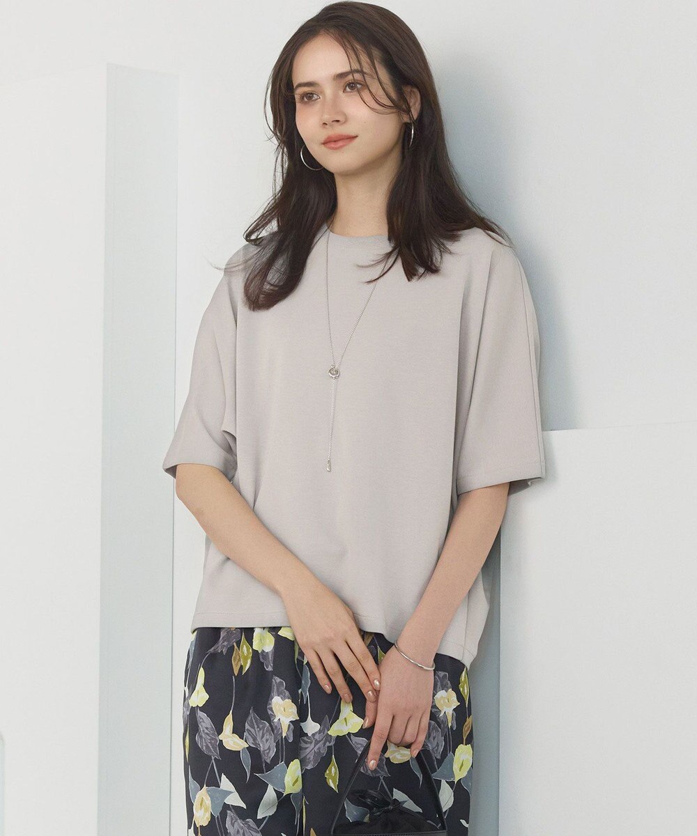 23区 【SLOW/一部店舗限定】ライトダンボール ドルマンスリーブ カットソー 