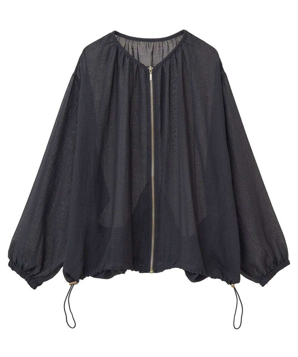 Green Parks イージーケアシアーボイルシャツブルゾン 