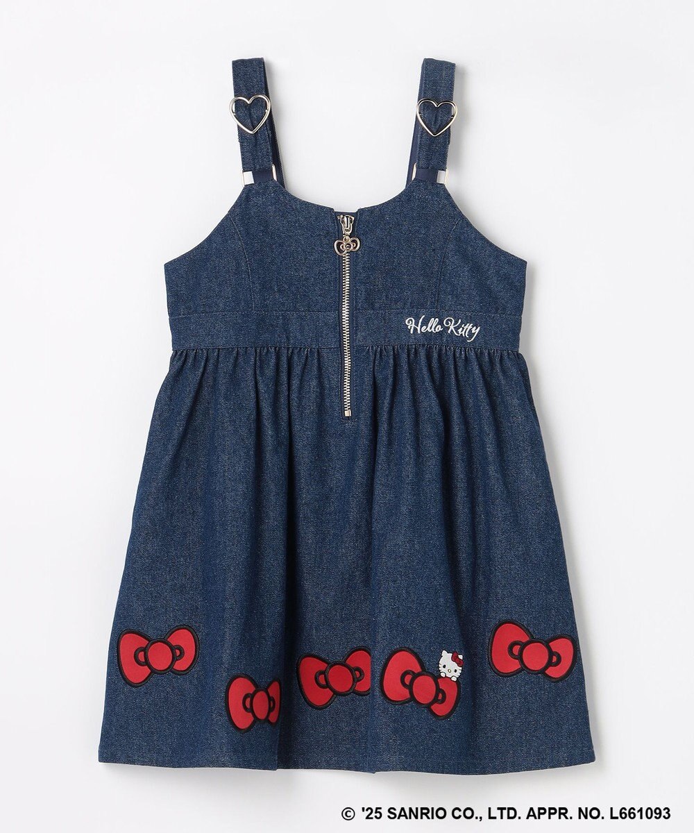 ANY KIDS 【ハローキティ×ANY KIDS】デニムジャンパースカート 