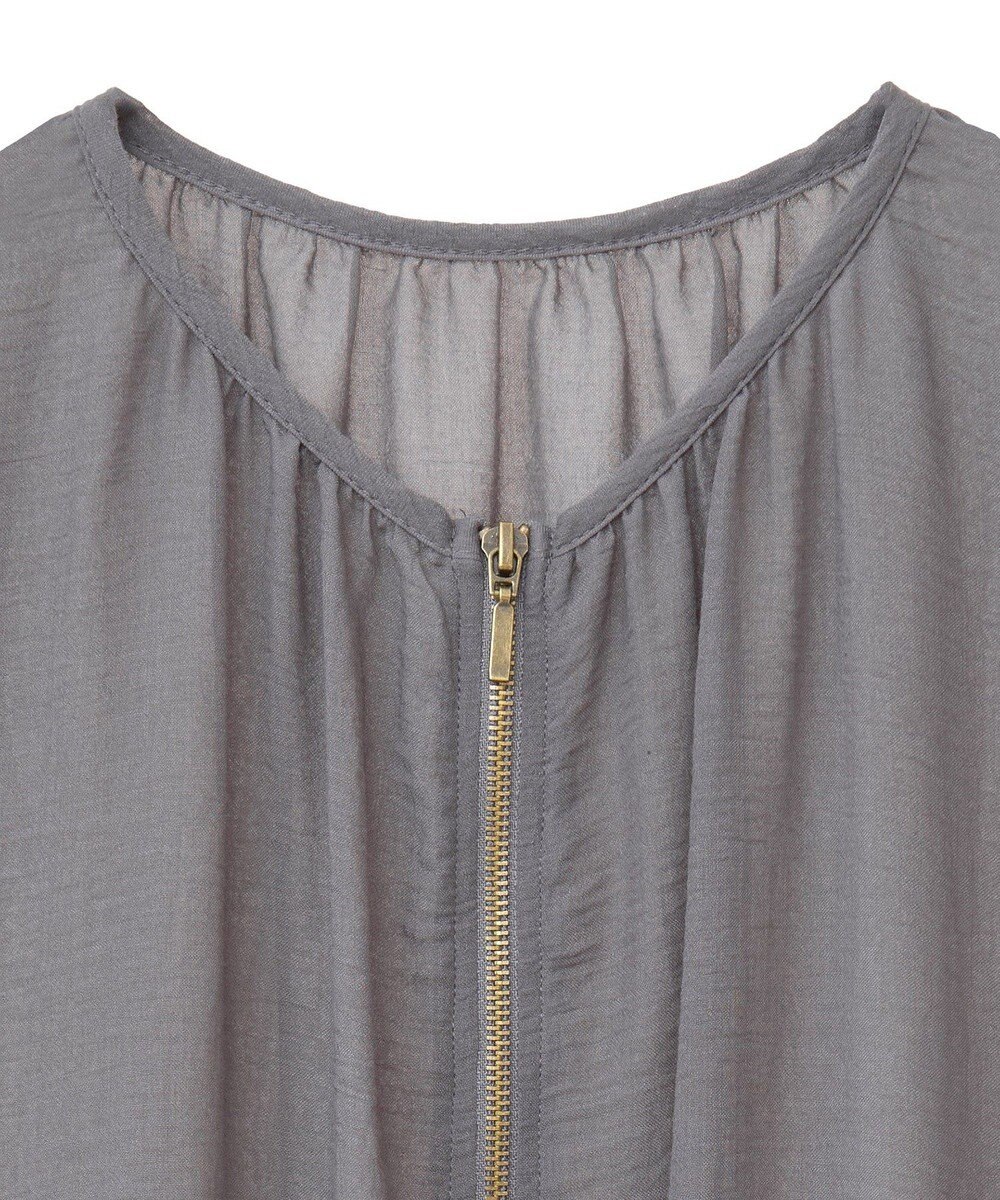 Green Parks イージーケアシアーボイルシャツブルゾン 