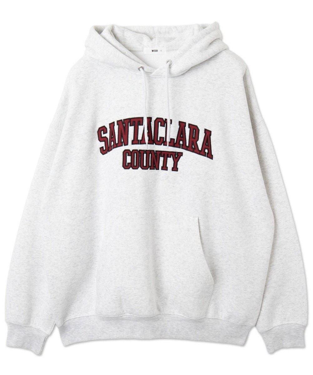 WEGO ワッペンロゴパーカー 