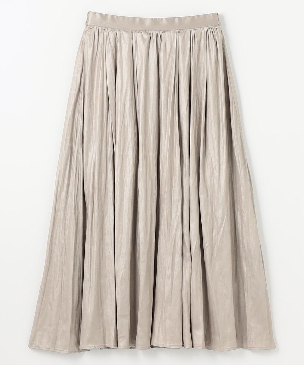 ANY 【ウエストゴム】チンツギャザースカート 