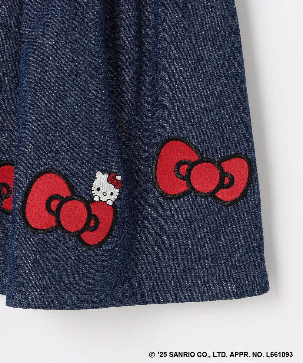 ANY KIDS 【ハローキティ×ANY KIDS】デニムジャンパースカート 