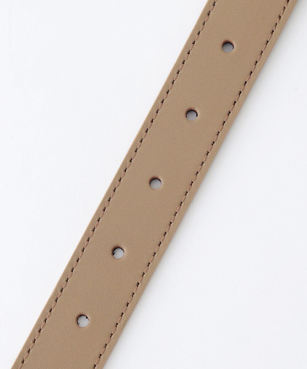 JOSEPH ABBOUD 【イタリア素材/日本製】バックスパインカットレザー ベルト 