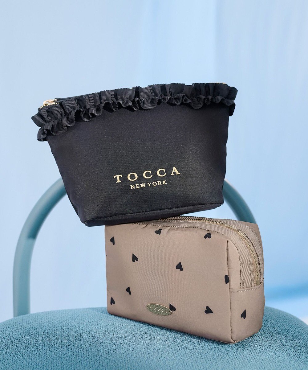 TOCCA 【撥水】DANCING LOVE POUCH ポーチ 