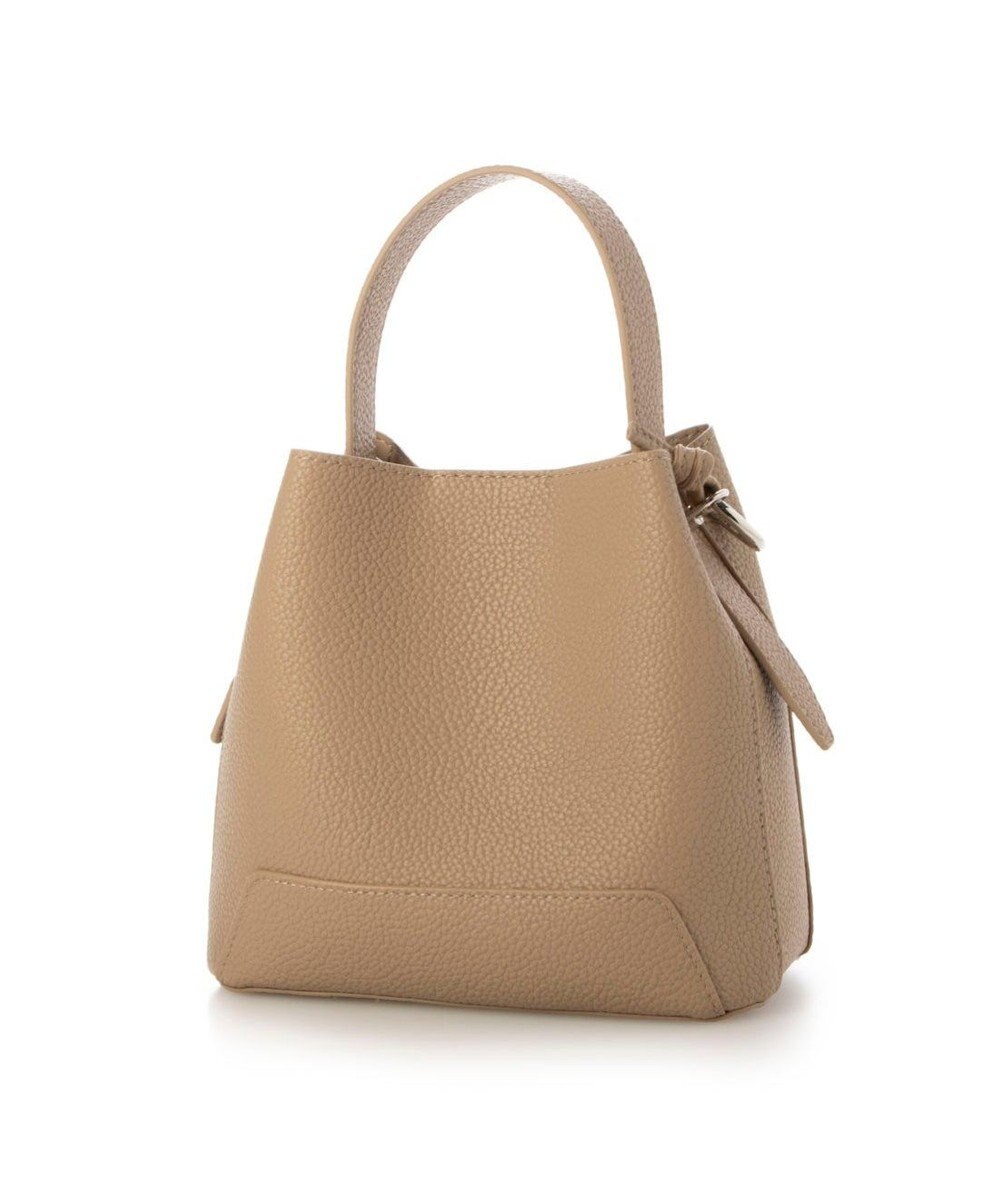 UNBILLION カシュカシュ cachecache / シボ合皮ミニバゲットバッグ 