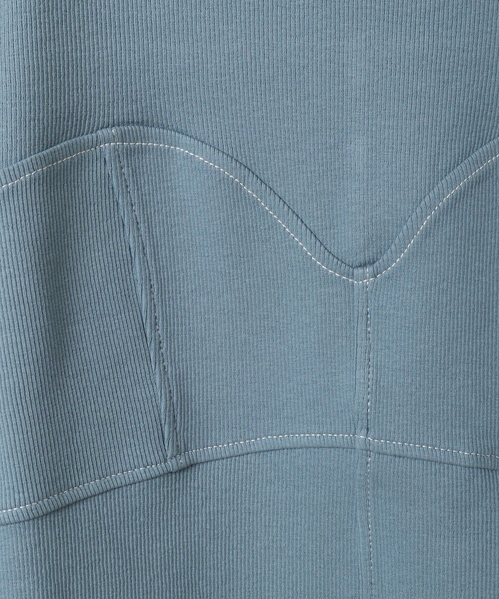 Green Parks ・ＳＵＧＡＲ　ＳＰＯＯＮ　ビスチェラインリブロンＴＥＥ 