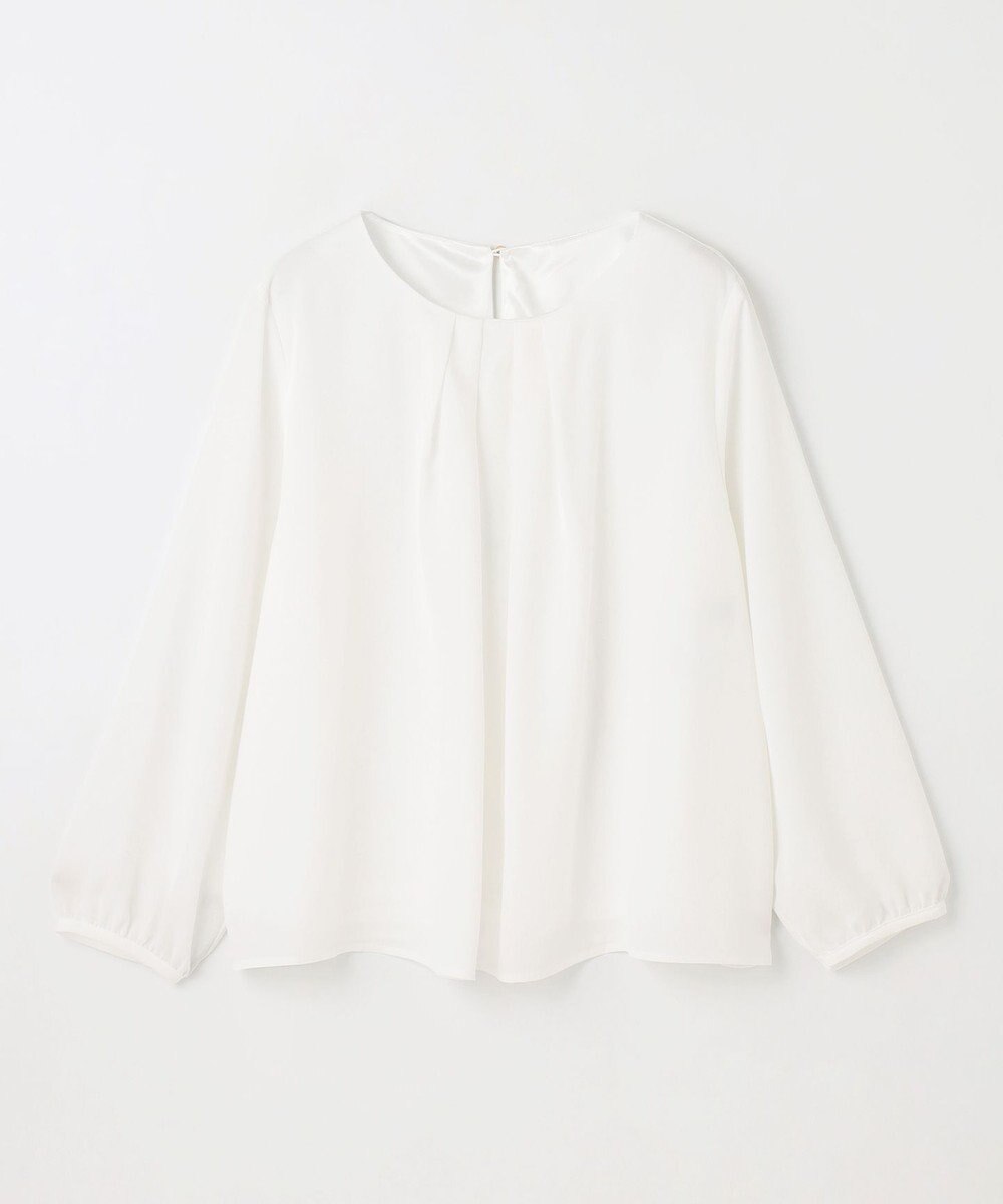 ANY 【洗濯機可】フロントタックブラウス 