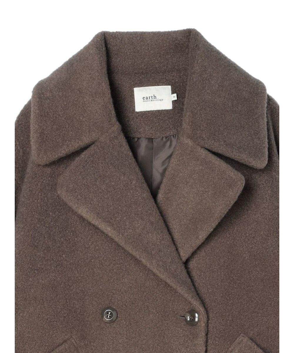 earth music&ecology ＢＩＧカラーコクーンコート 